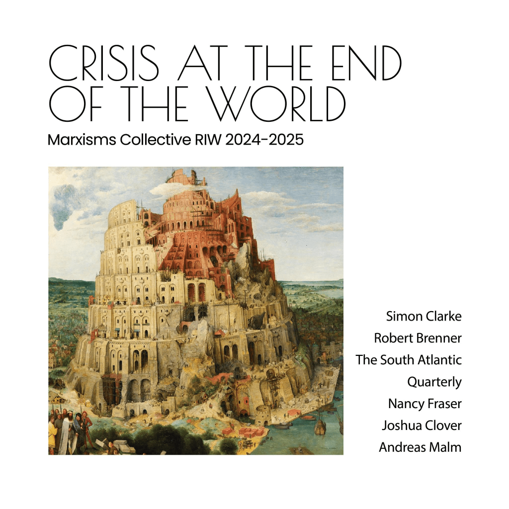 promotional flyer for Marxisms Collective